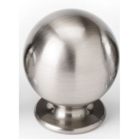 Alno A1032-SN Knob Transitional 1-in in Satin Nickel