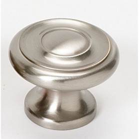 A1050-SN Knob Traditional 1-1/2-in in Satin Nickel