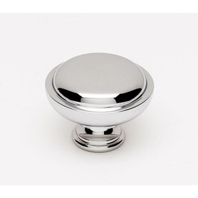 A1146-PC Knob Traditional 1-1/2-in in Polished Chrome