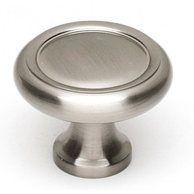 A1151-SN Knob Traditional 1-1/4-in in Satin Nickel