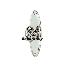 Escutcheon Traditional 3-in in Polished Nickel