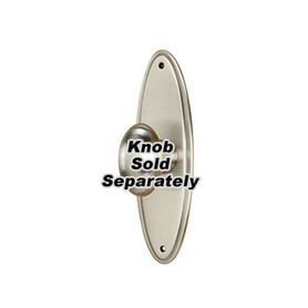 Escutcheon Traditional 3-in in Satin Nickel
