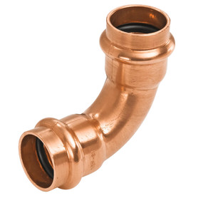 PC607 2 in. 90° Elbow P x P - Wrot Copper