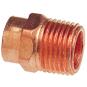 604 3/4 in. x 3/4 in. Adapter C x M - Wrot (Order in Multiples of 4)