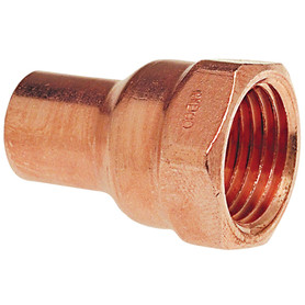 603-2 3/4 in. x 3/4 in. Fitting Adapter Ftg x F - Wrot (Order in Multiples of 25)