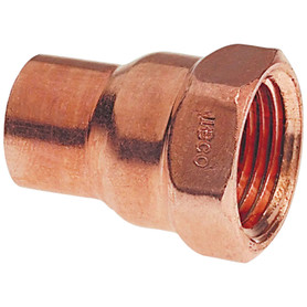 603 1/2 in. x 1/2 in. Adapter C x F - Wrot (Order in Multiples of 8)