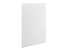 96" x 72" shower back wall with linear design