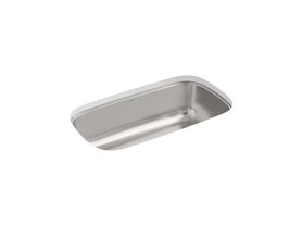 32-1/4" undermount single-bowl kitchen sink