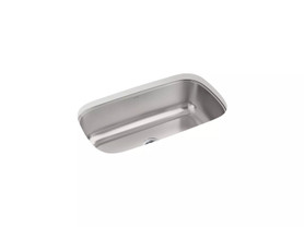 32-1/4" undermount single-bowl kitchen sink