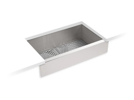34" undermount single-bowl farmhouse kitchen sink