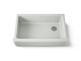 35-3/4" undermount single-bowl farmhouse kitchen sink