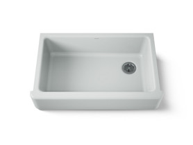 35-3/4" undermount single-bowl farmhouse kitchen sink