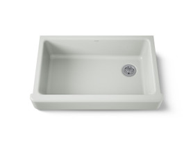 35-1/2" undermount single-bowl farmhouse kitchen sink