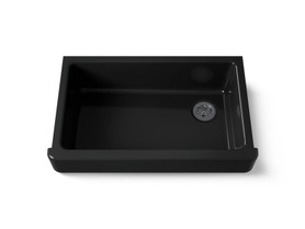 35-1/2" undermount single-bowl farmhouse kitchen sink