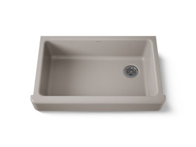 35-1/2" undermount single-bowl farmhouse kitchen sink