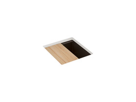 17-1/2" undermount bar sink with accessories
