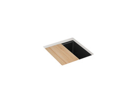 17-1/2" undermount bar sink with accessories