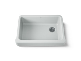 32-1/2" undermount single-bowl farmhouse kitchen sink