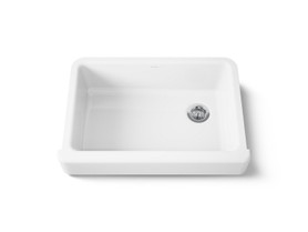 32-1/2" undermount single-bowl farmhouse kitchen sink