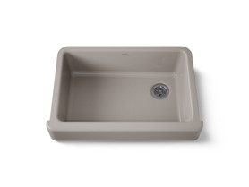 32-1/2" undermount single-bowl farmhouse kitchen sink