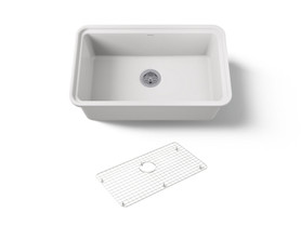 30" undermount single-bowl kitchen sink