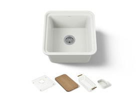 18-5/8" undermount workstation bar sink