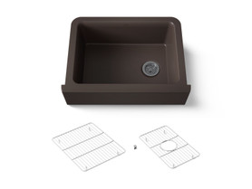 29-11/16" undermount single-bowl farmhouse kitchen sink