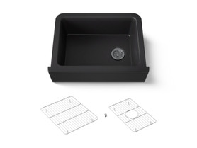 29-11/16" undermount single-bowl farmhouse kitchen sink