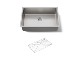 29" undermount single-bowl kitchen sink