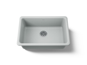 27" top-/undermount single-bowl kitchen sink