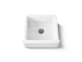 23-1/2" undermount single-bowl farmhouse kitchen sink