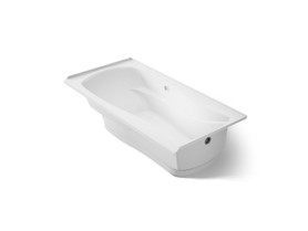 72" x 36" alcove Heated BubbleMassage(TM) air bath, right drain
