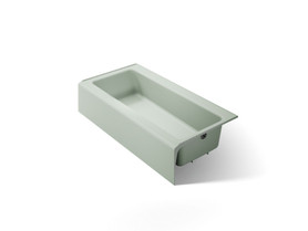 60" x 30-1/4" alcove bath, right drain
