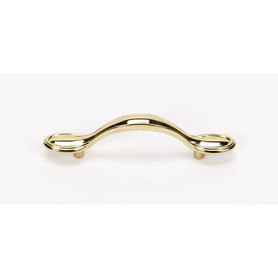 Alno Classic Traditional A1566-3-PB Pull Traditional in Polished Brass