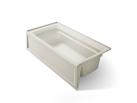 72" x 36" alcove bath, right drain