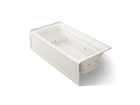 72" x 36" alcove Heated BubbleMassage(TM) air bath and whirlpool, right drain