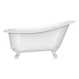 Shropshire 61" x 30" Freestanding Slipper Bathtub