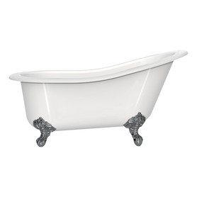Shropshire 61" x 30" Freestanding Slipper Bathtub
