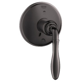 3-Port Trim with Lever Handle in Oil Rubbed Bronze