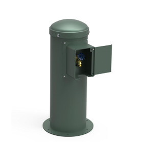 Yard Hydrant With Locking Hose Bib Non-Filtered Non-Refrigerated Evergreen in Evergreen