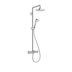 Croma Select E Showerpipe 180 2-Jet, 1.8 Gpm in Chrome
