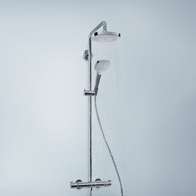 Croma Select E Showerpipe 180 2-Jet, 1.8 Gpm in Chrome