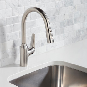 Focus N Prep Kitchen Faucet, 2-Spray Pull-Down, 1.75 Gpm in Stainless Steel Optic