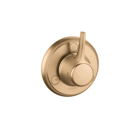 Ecostat Classic Diverter Trim Trio/Quattro in Brushed Bronze