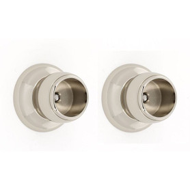 Shower Rod Brackets Transitional 1-7/16-in in Polished Nickel