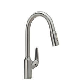 Focus N Higharc Kitchen Faucet, 2-Spray Pull-Down, 1.75 Gpm in Stainless Steel Optic