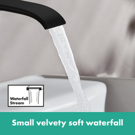 Vivenis Single-Hole Faucet 210 With Swivel Spout And Pop-Up Drain, 1.2 Gpm in Matte Black