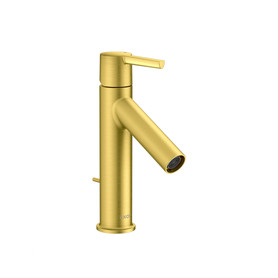 Starck Single-Hole Faucet 100 With Pop-Up Drain, 1.2 Gpm in Brushed Gold Optic