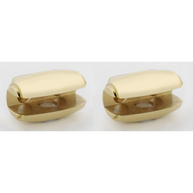 Shelf Brackets Transitional 1-5/8-in in Polished Brass