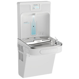 Enhanced Filtered Connected Bottle Filling Station & Single Ada Cooler Arctic White Lead Reduction Drop Down Wrapper